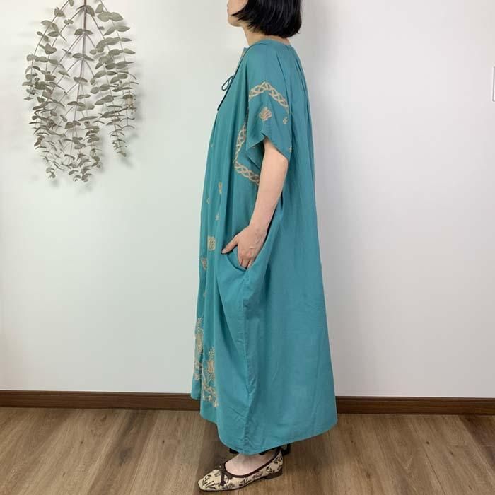 正規通販】YARRA/ヤラ INDIA刺繍ワンピース | Vanillaオンライン