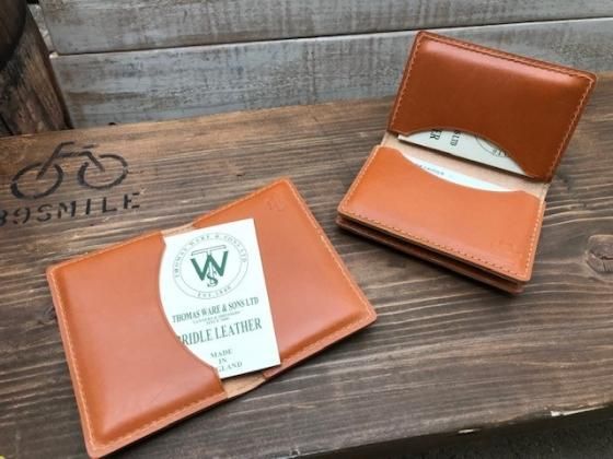 ◇ 逸品 イギリス・トーマスウェア社製ブライドルレザー 名刺