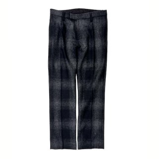 ombrer check trousers
