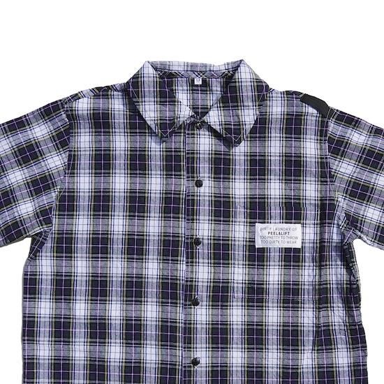 flat collar shirt - PEEL&LIFT