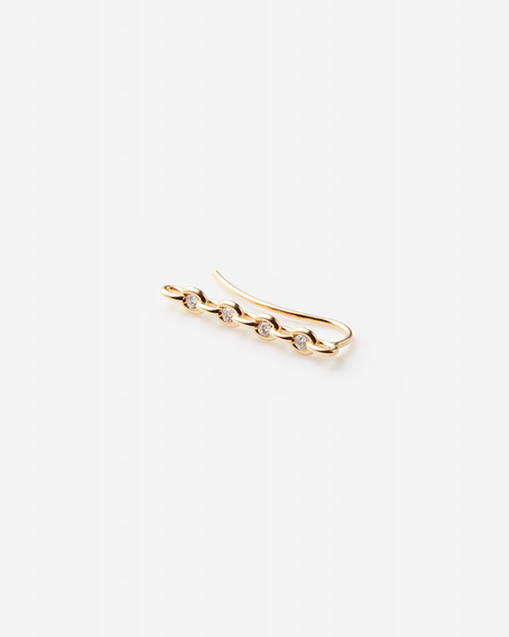 トーカティブ ピアス talkative(トーカティブ) Herkimer Quartz / Long Chain