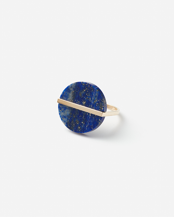 SLICE RING Lapis lazuli | ԥ饺 