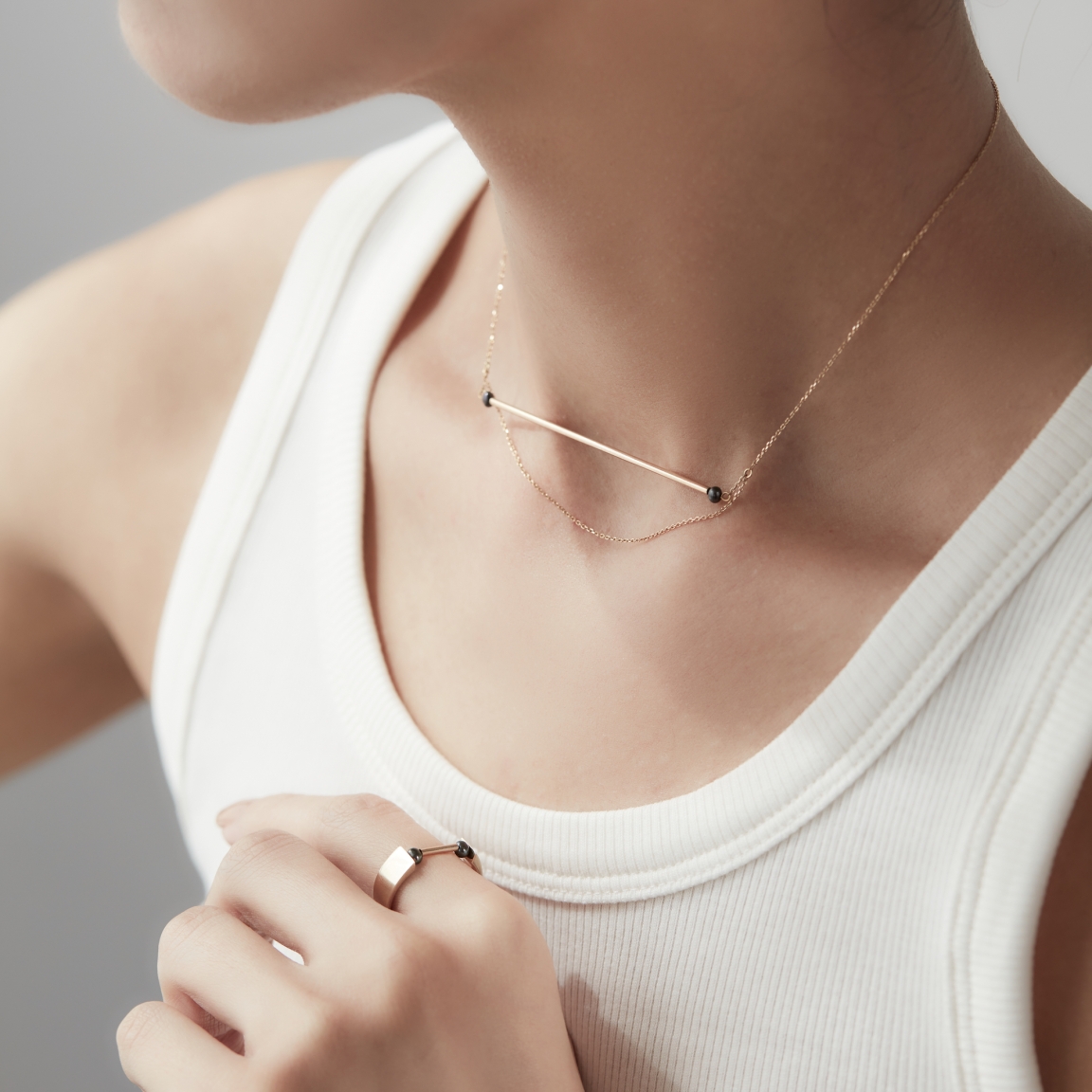 Yoi Iniki(ヨイ イニキ) SEN black pearl Necklace - CULET Yoi Iniki(ヨイ イニキ) SEN black pearl Necklace - CULET