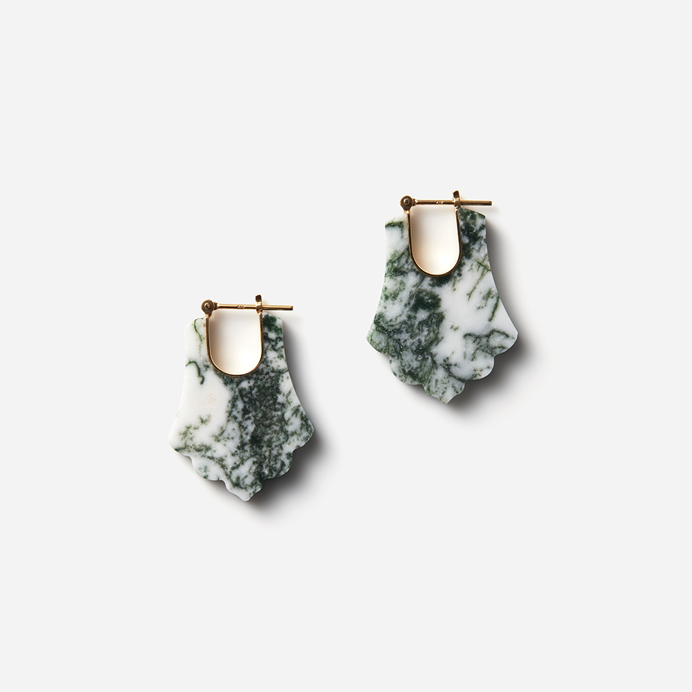 talkative(トーカティブ) CREST / White Moss Agate talkative(トーカティブ) CREST / White Moss Agate
