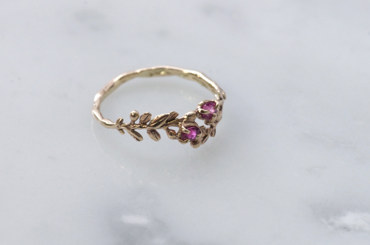 Fillyjonk フィリフヨンカ Wreath Ring ルビー Culet By New Jewelry Online Store