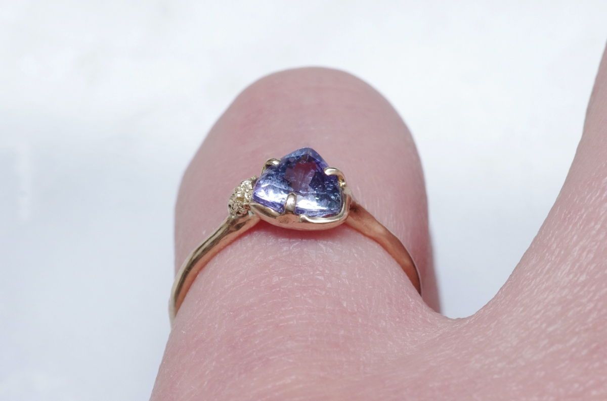ラ*ル様 Fillyjonk フィリフヨンカ　ピンクトルマリン　リング Fillyjonk(フィリフヨンカ) Moss ring | バイカラートパーズ