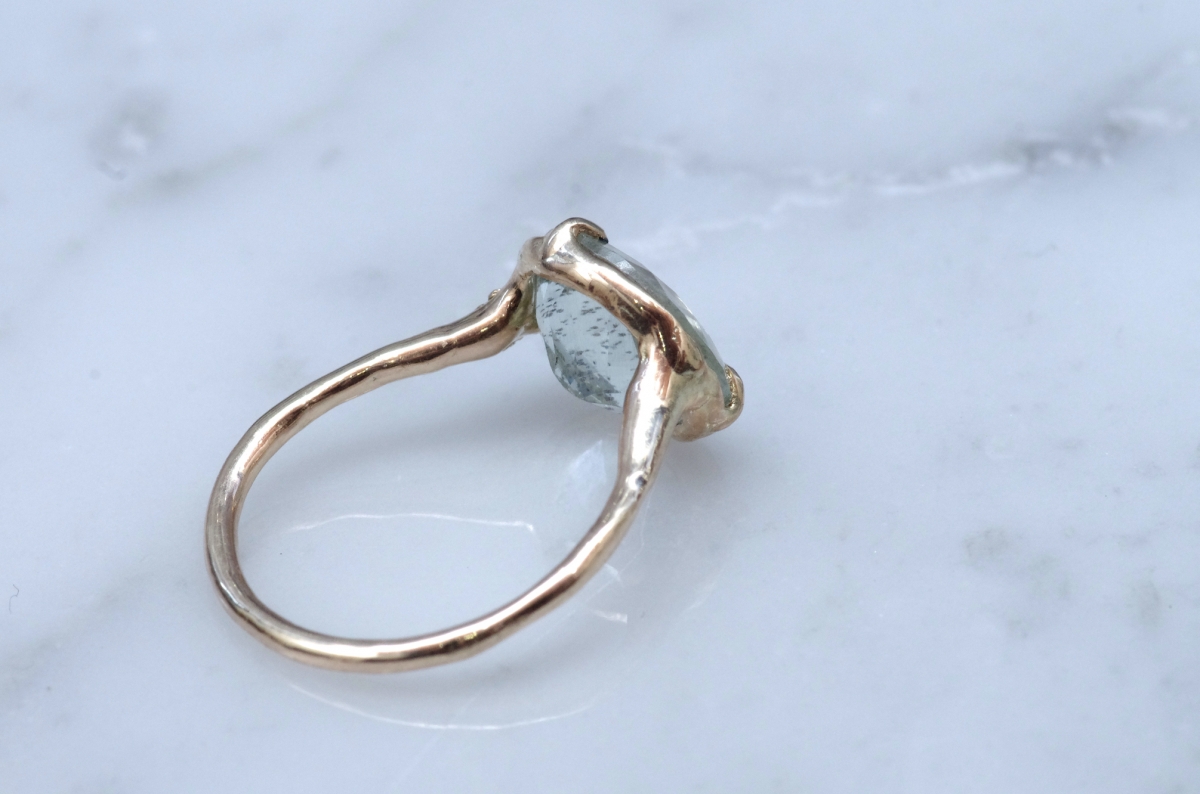 Fillyjonk(フィリフヨンカ) Moss ring | モスアクアマリン リング