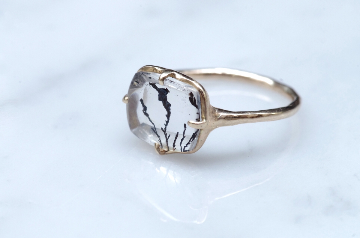 Fillyjonk(フィリフヨンカ) Moss ring | デンドリティック Fillyjonk(フィリフヨンカ) Moss ring | デンドリティック