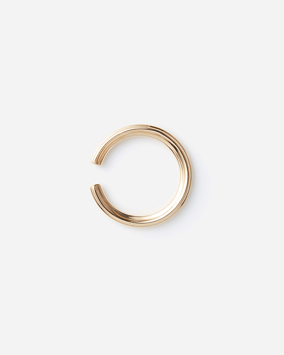 Hirotaka(ヒロタカ) Dune Ear Cuff L size | ゴールド イヤーカフ