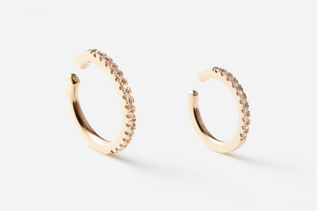 Hirotaka(ヒロタカ) Gossamer Diamond Ear Cuff S Hirotaka(ヒロタカ) Gossamer Diamond Ear Cuff S