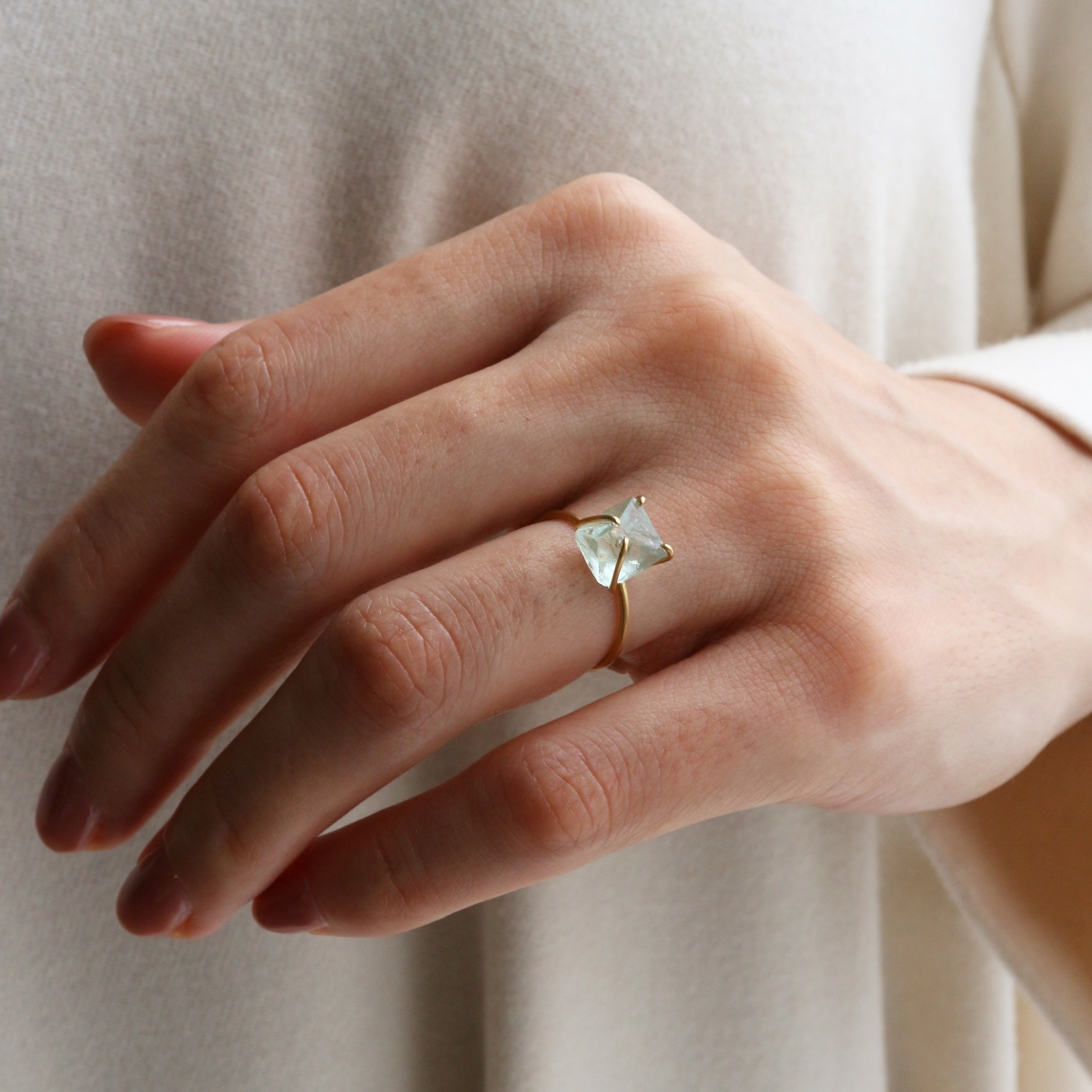 bororo（ボロロ） Fluorite Gem Ring | フルオライト リング