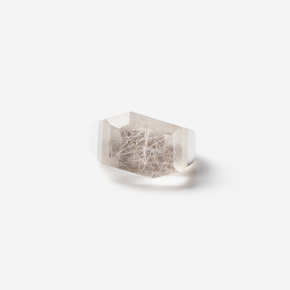 bororo（ボロロ） Rutile Quartz Rock Ring | ルチルクオーツ リング