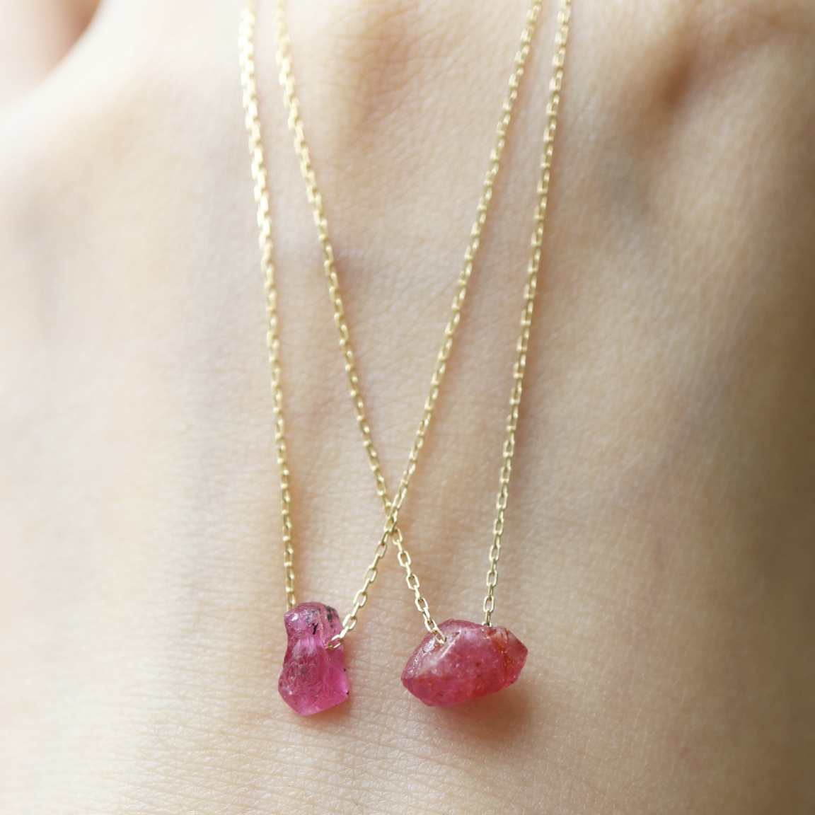 bororo(ボロロ)Ruby Top Necklace | ルビー ネックレス - CULET 公式オンラインサイト 世界どこでも無料発送 bororo スピネル K18YGネックレス ネックレス
