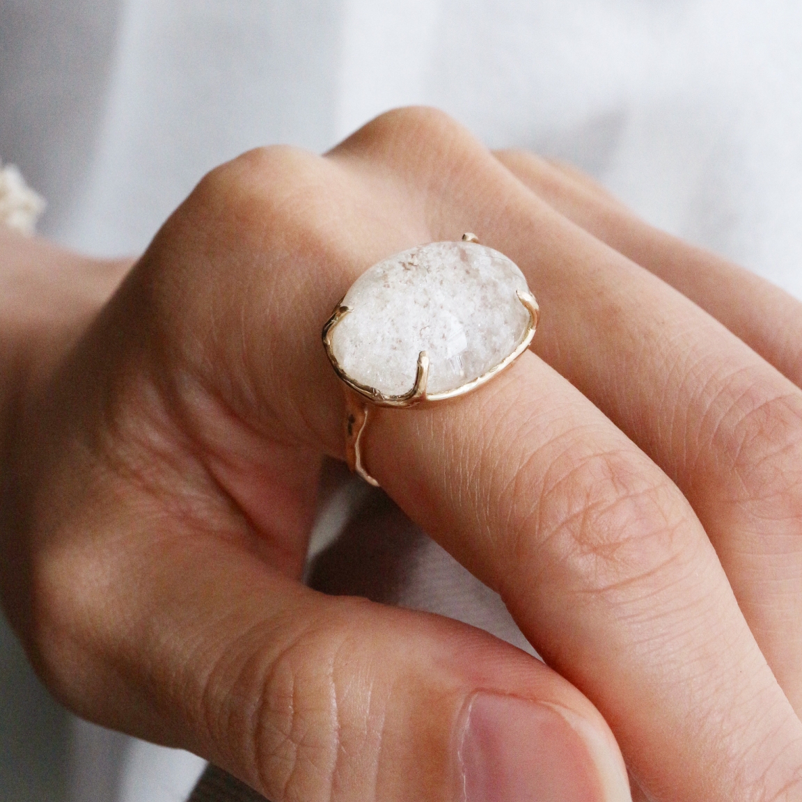 Fillyjonk(フィリフヨンカ) Moss ring | ホワイトガーデン Fillyjonk(フィリフヨンカ) Moss ring | ホワイトガーデン