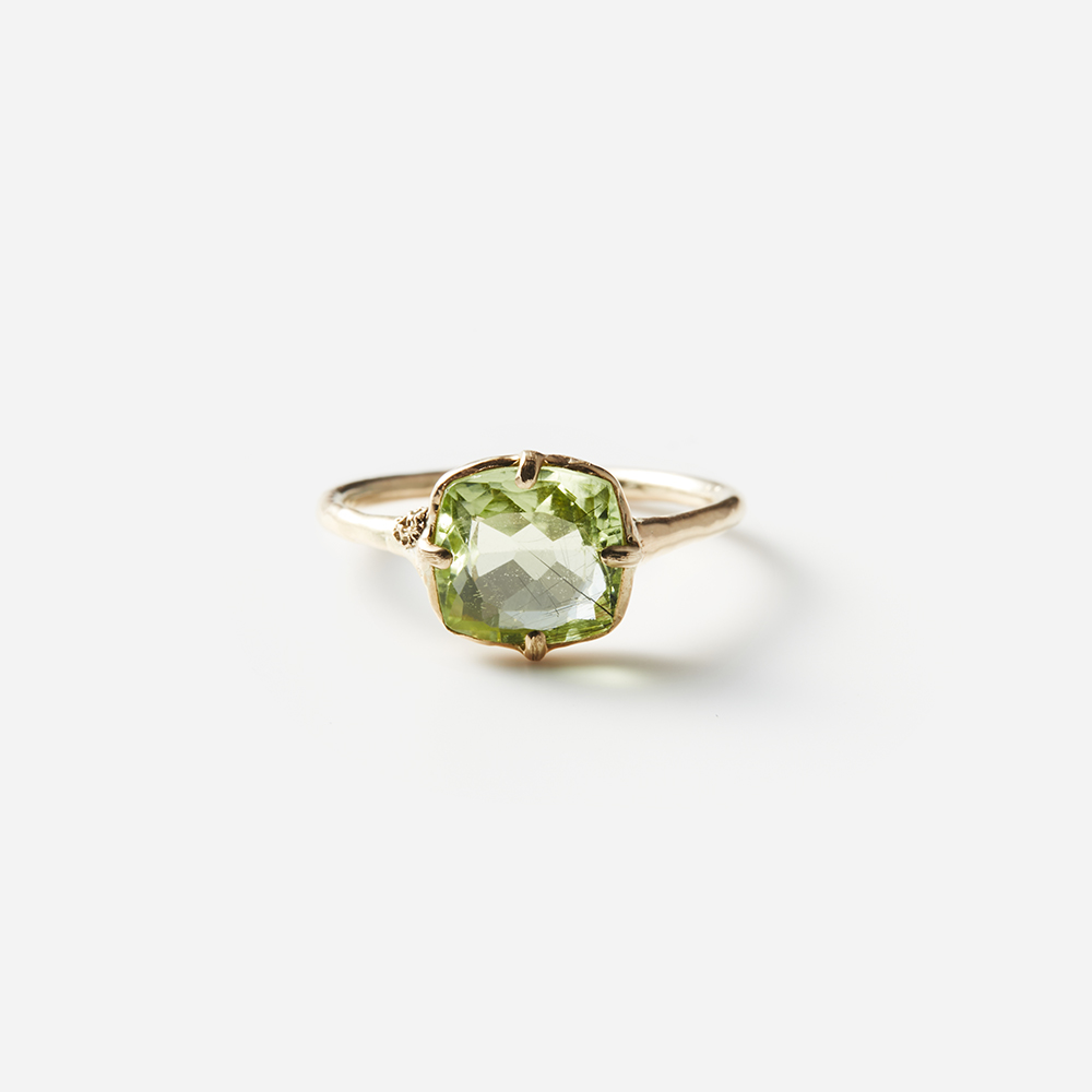 Fillyjonk(フィリフヨンカ) Moss ring | ルチルペリドット リング