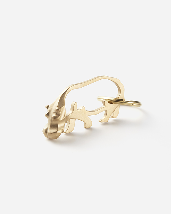 Hippo（カバ）Key Ring | キーリング
