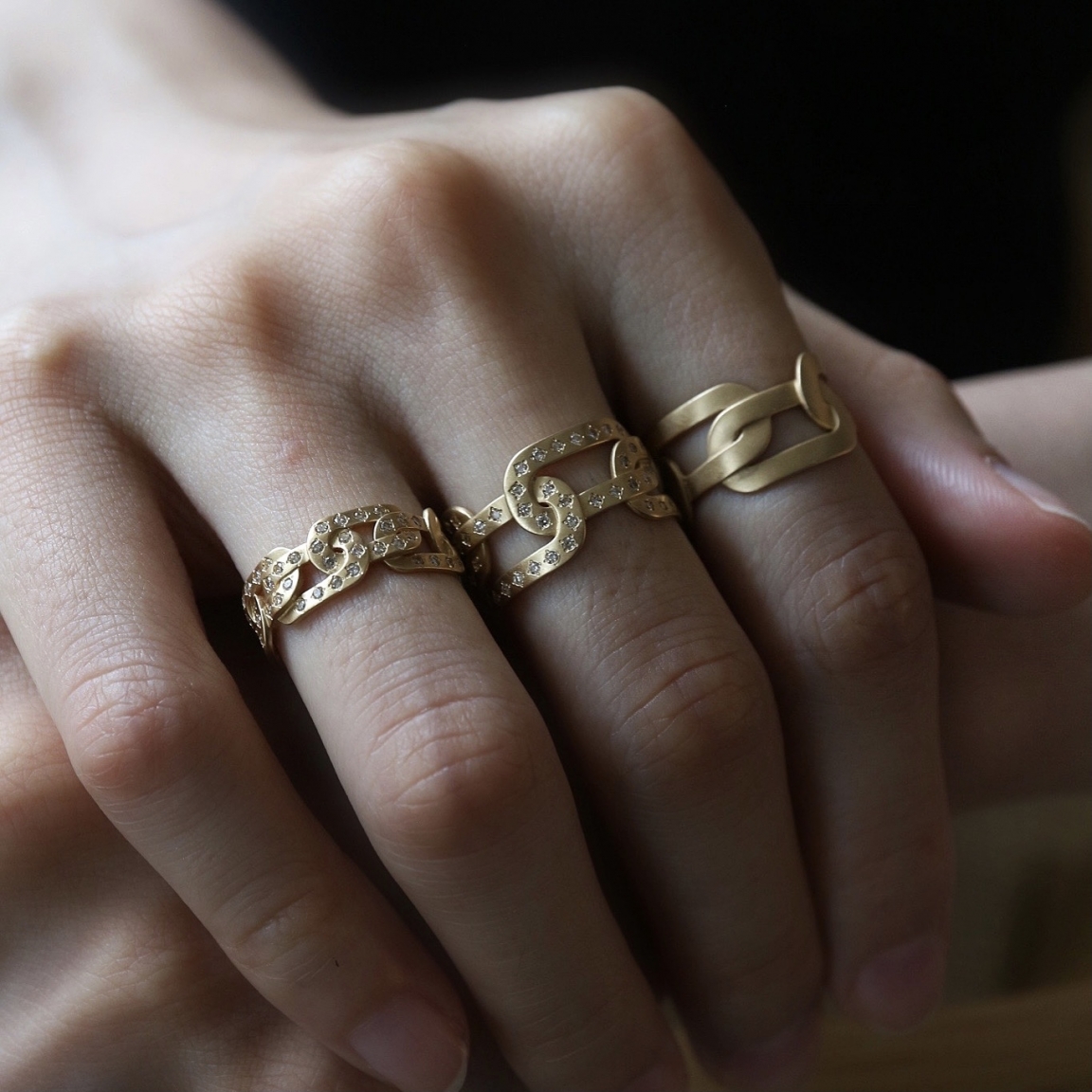 talkative(トーカティブ) JOINT Ring / 7.0MM / Half Diamonds talkative(トーカティブ) JOINT Ring / 7.0MM / Half Diamonds