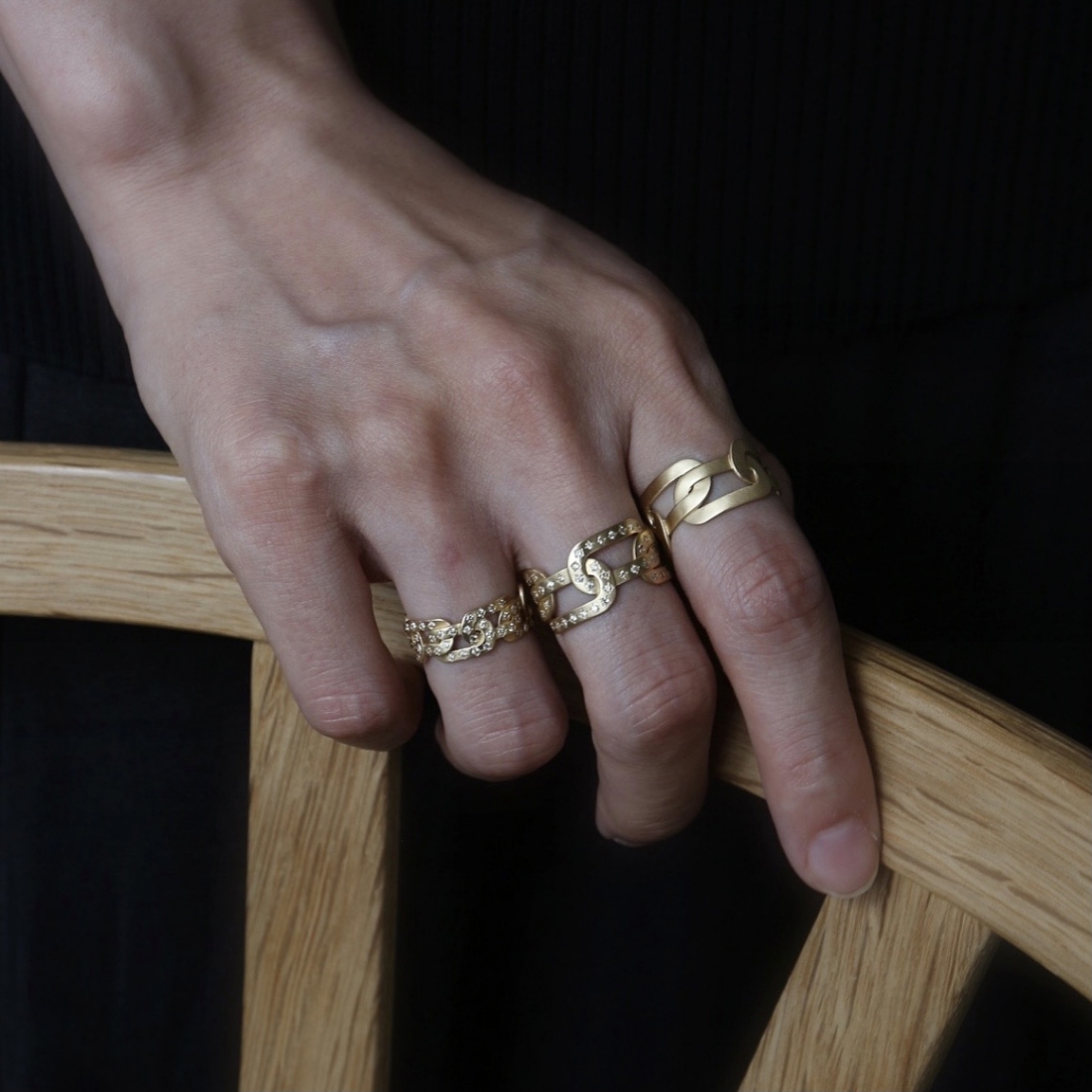 talkative(トーカティブ) JOINT Ring / 11.0MM | ゴールド talkative(トーカティブ) JOINT Ring / 11.0MM | ゴールド