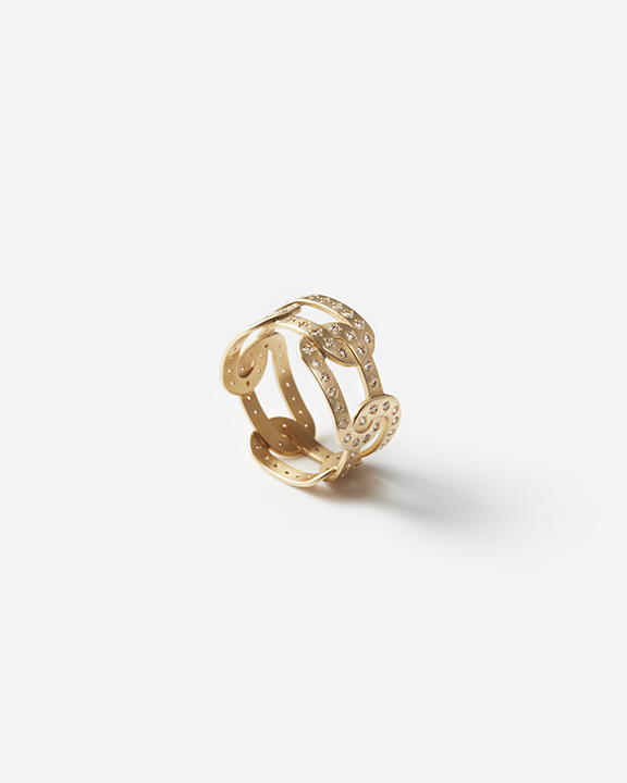 talkative(トーカティブ) JOINT Ring / 11.0MM / Full Diamonds