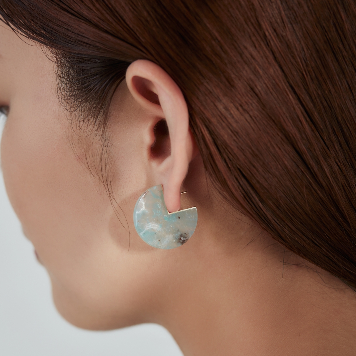 januka(ヤヌカ) SLICE EARRING AQUAPRASE | アクアプレーズ januka(ヤヌカ) SLICE EARRING AQUAPRASE | アクアプレーズ