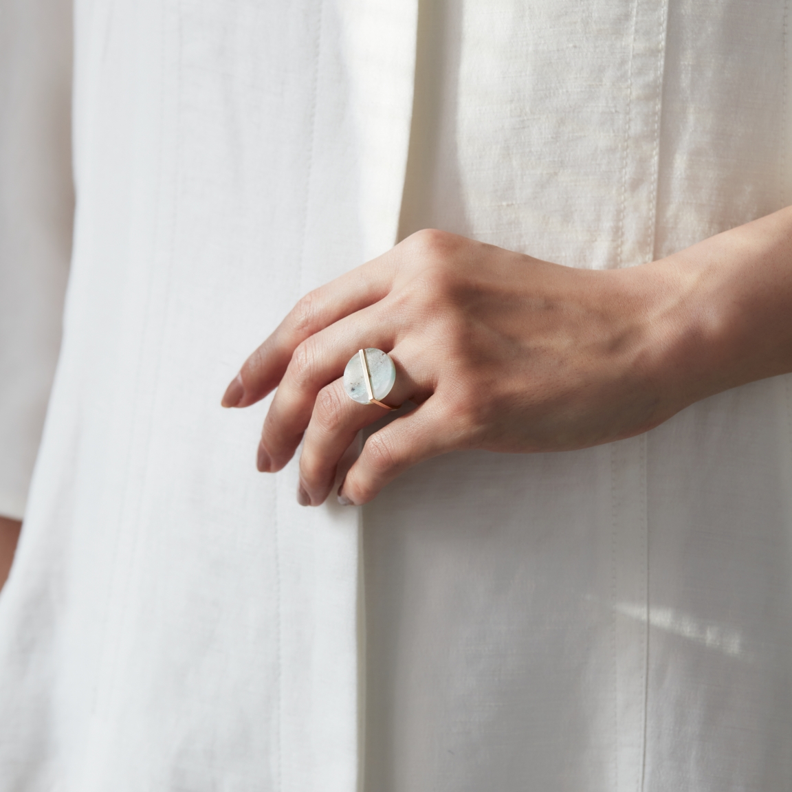 januka(ヤヌカ) SLICE RING AQUAPRASE | アクアプレーズ リング januka(ヤヌカ) SLICE RING AQUAPRASE | アクアプレーズ リング