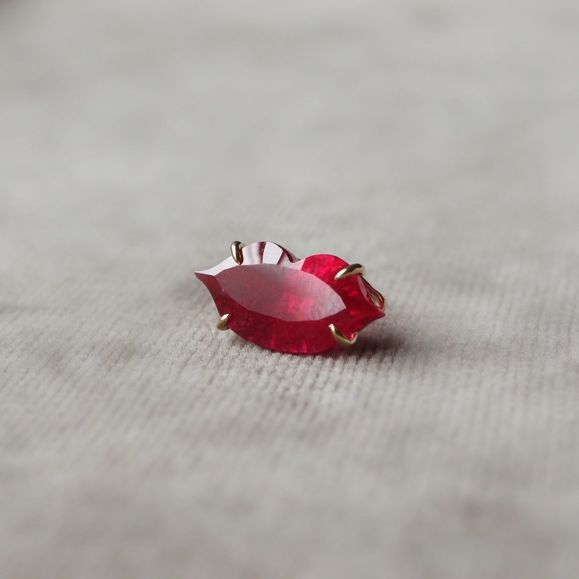 mika jewellery（ミカジュエリー) ピンクルビー ピアス- CULET