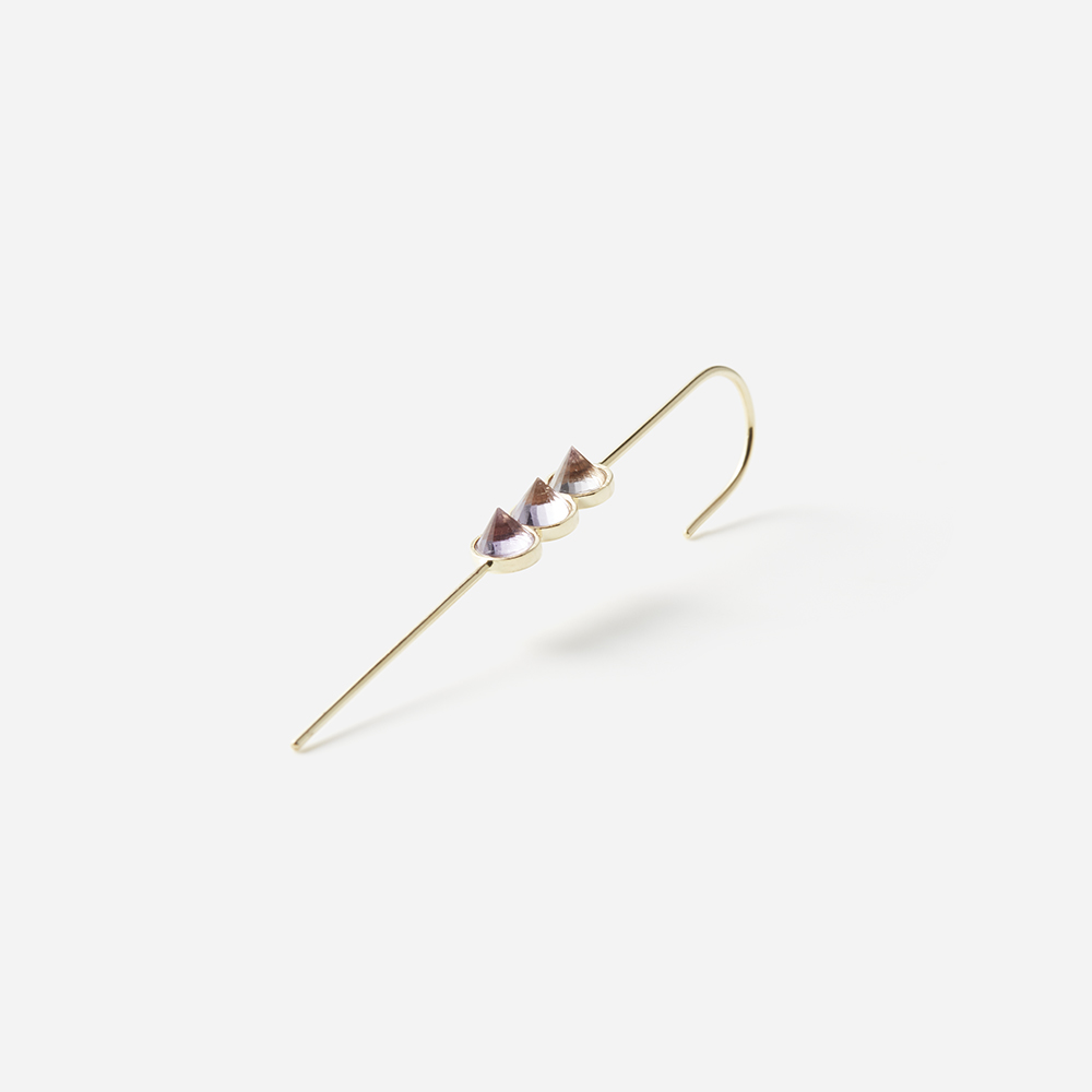 mika jewellery(ミカジュエリー) ローズドフランス ピアス- CULET