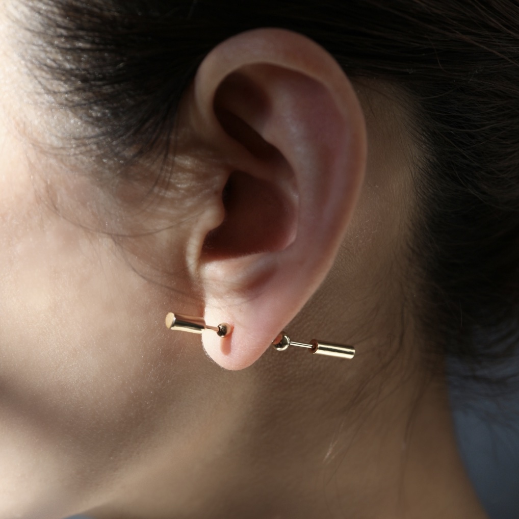 Hirotaka（ヒロタカ) Short Spear Earring | ゴールド ピアス - CULET ...