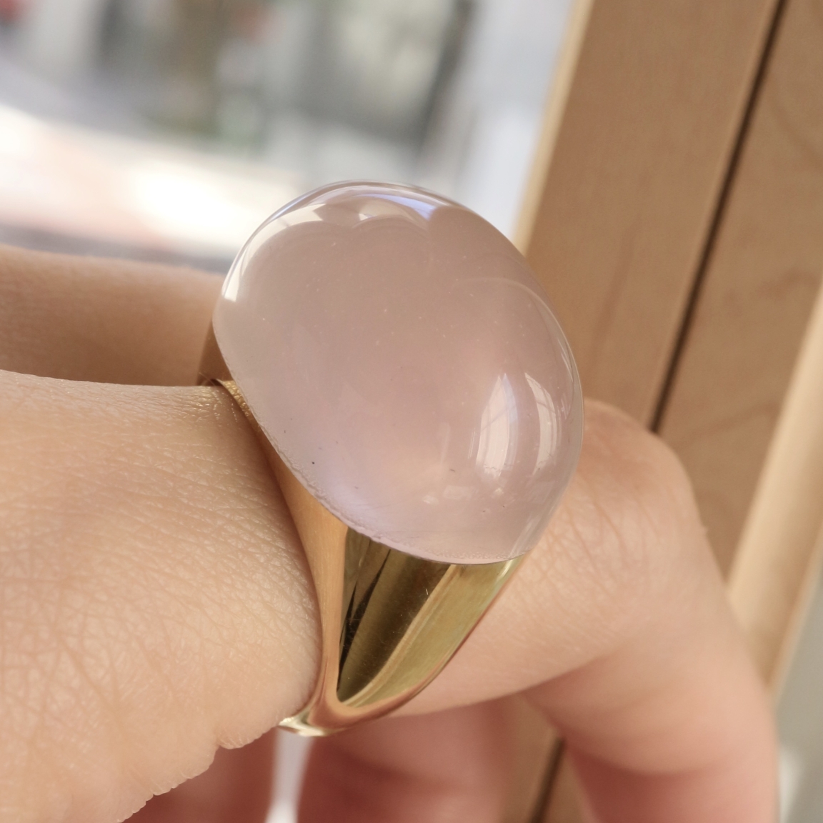 驚きの値段で bororo Ring ボロロ リング Cabochon Opal アクセサリー