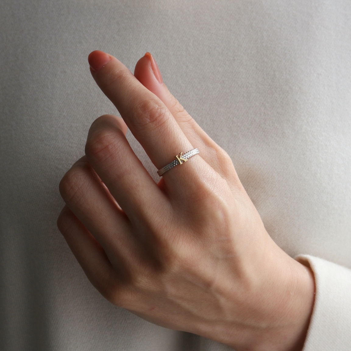 TOMOKO FURUSAWA JEWELRY（トモコフルサワジュエリー) Alphabet Ring 