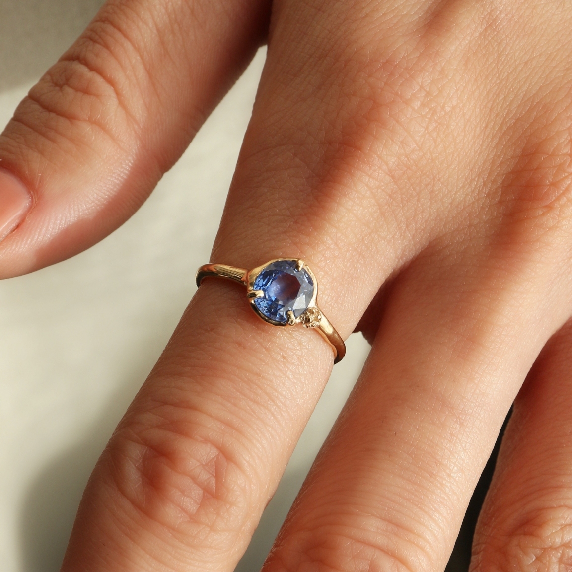 Fillyjonk(フィリフヨンカ) Moss ring | アイスブルーサファイア Fillyjonk(フィリフヨンカ) Moss ring | アイスブルーサファイア