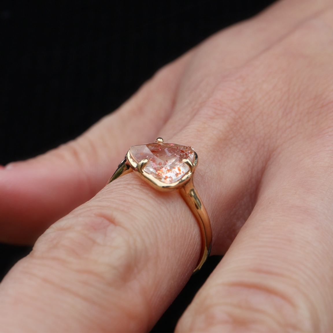 Fillyjonk(フィリフヨンカ) Moss ring | オリゴクレースサン Fillyjonk(フィリフヨンカ) Moss ring | オリゴクレースサン