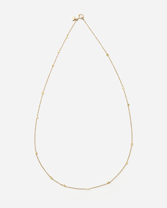 52cm Little Gold Fleck Necklace | ゴールド ネックレス【期間限定受注会_12/25 sun. まで】