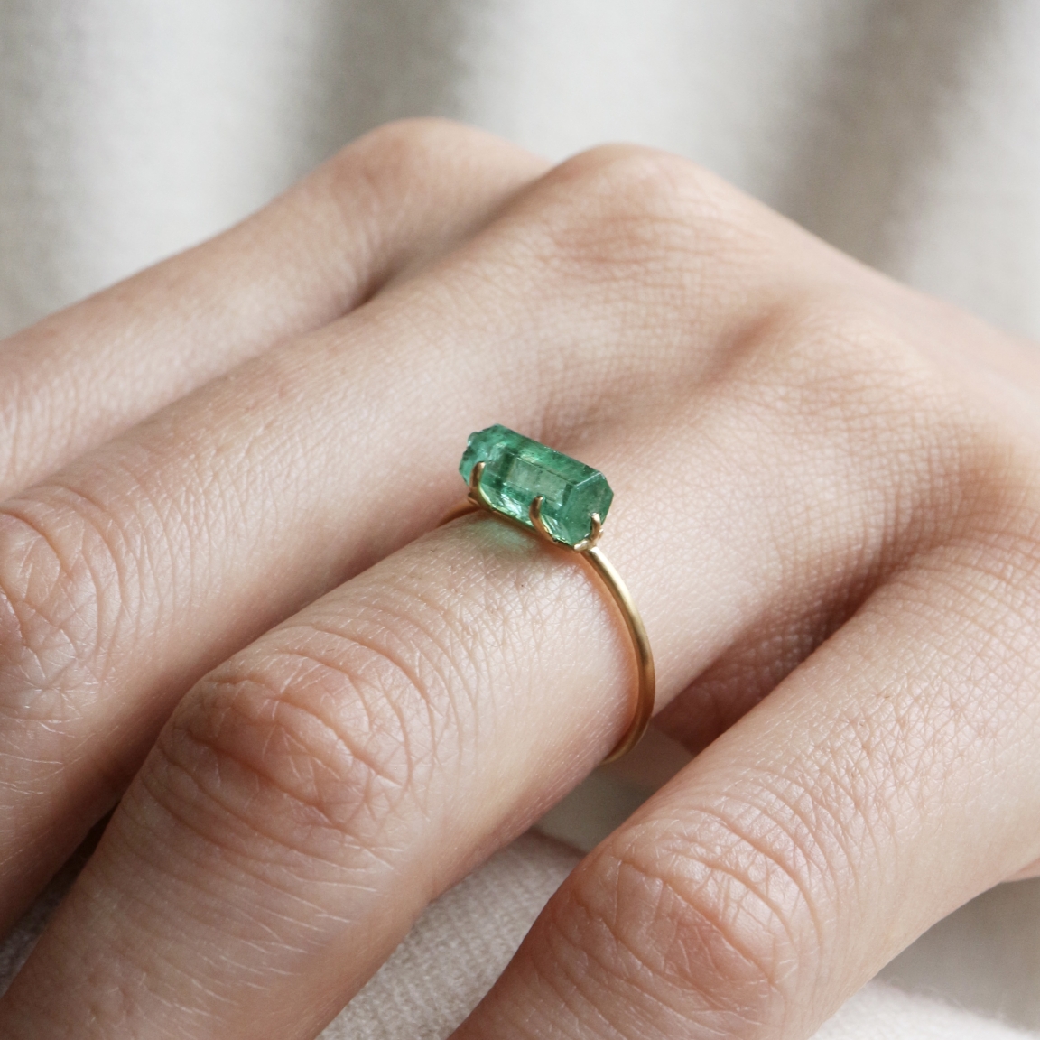 bororo（ボロロ）Emerald Ring | エメラルド リング - CULET ONLINE STORE