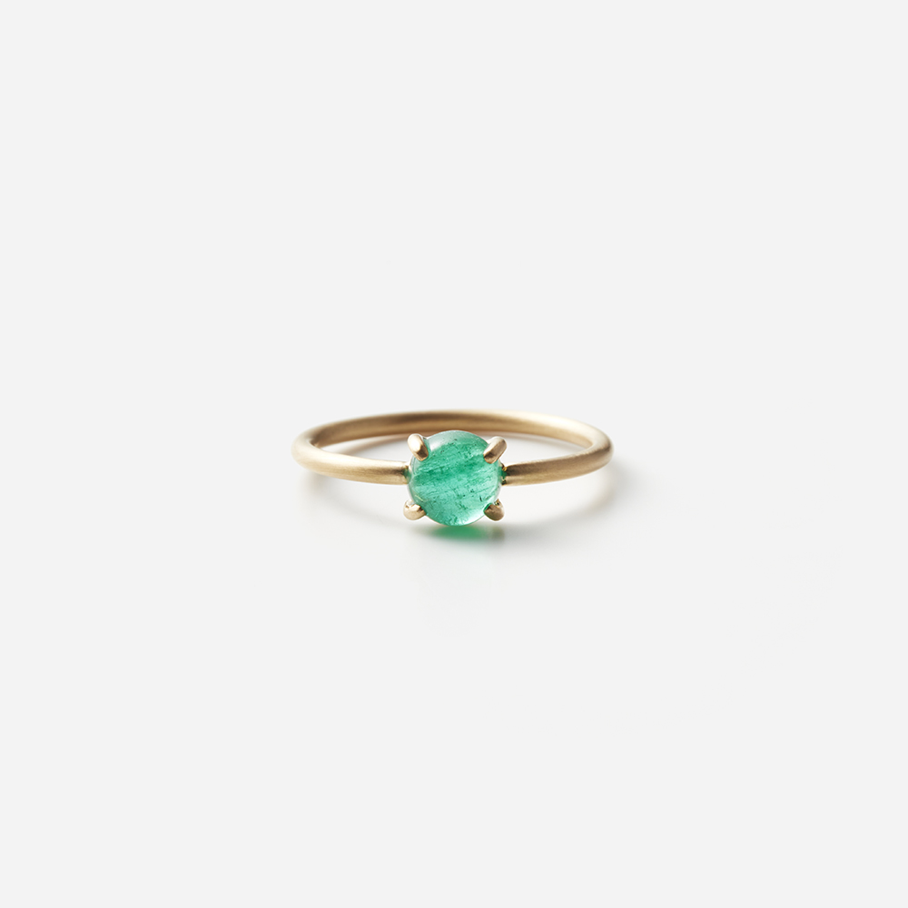洋服通販 - 新作アイテムを | Ring bororo（ボロロ）Emerald エメラルド CULET - リング アクセサリー