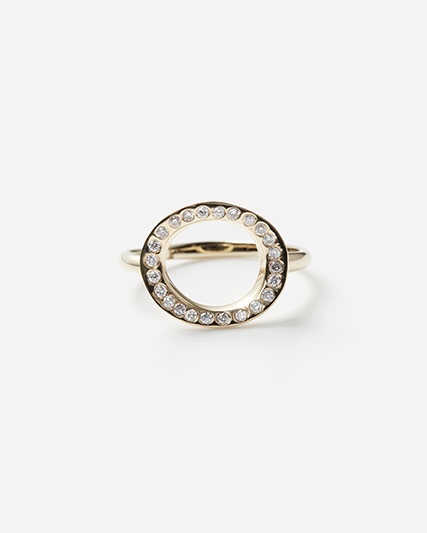 Open Circle Diamond Ring |  󥰡ڴָ_6/3 tue.-7/1 tue.ޤǡ