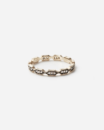 White Diamond Elongated Rhombus Eternity Band Ring |  󥰡ڴָ_6/3 tue.-7/1 tue.ޤǡ