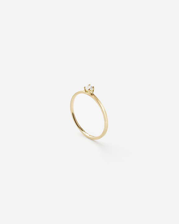 3mm Classic White Diamond Solitaire Ring |  󥰡ڴָ_11/30 thu.-12/26 tue.ޤǡ