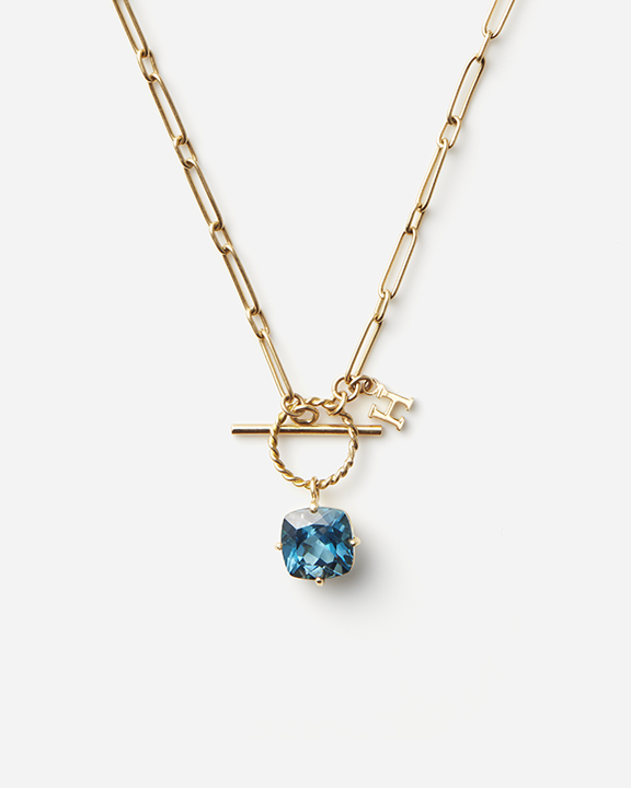 London Blue Topaz Necklace | ロンドンブルートパーズ ネックレス<img class='new_mark_img2' src='https://img.shop-pro.jp/img/new/icons8.gif' style='border:none;display:inline;margin:0px;padding:0px;width:auto;' />