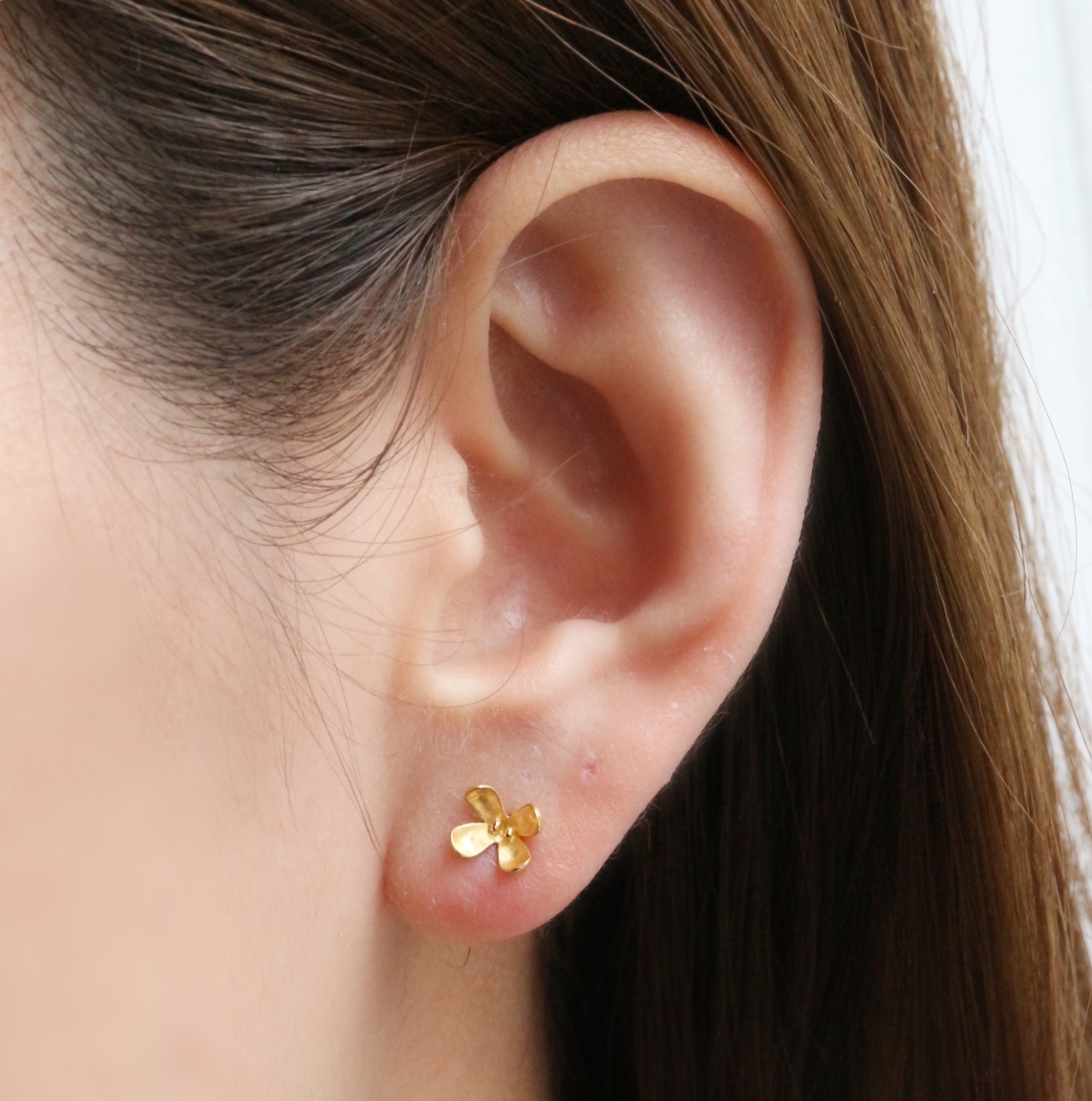 WATARU YAMAZAKI/Cosmos pierce 18k 片耳用（JewelryKyoto