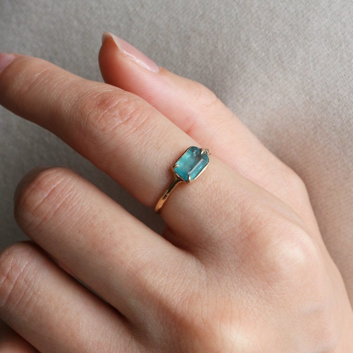 Fillyjonk(フィリフヨンカ) Moss ring | グランディディエライト