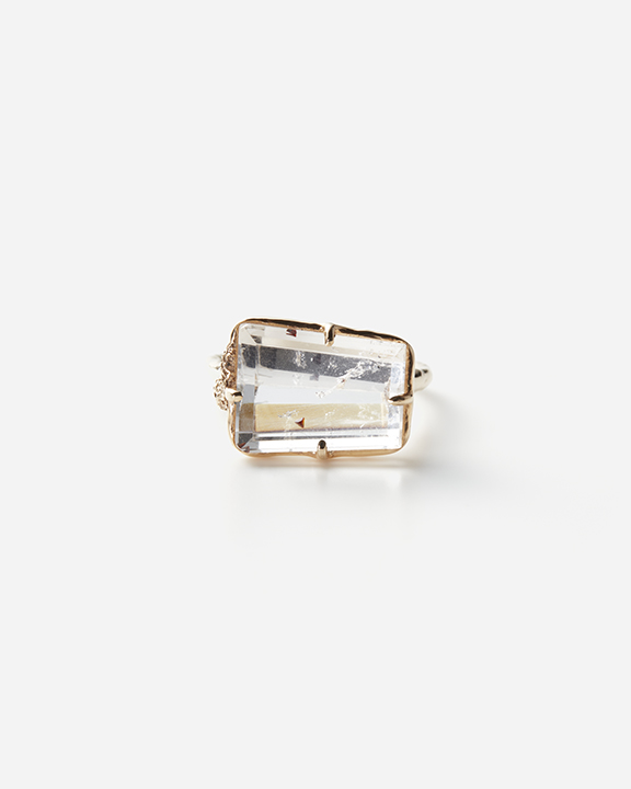 Moss ring |  スファレライトインクォーツ<img class='new_mark_img2' src='https://img.shop-pro.jp/img/new/icons8.gif' style='border:none;display:inline;margin:0px;padding:0px;width:auto;' />