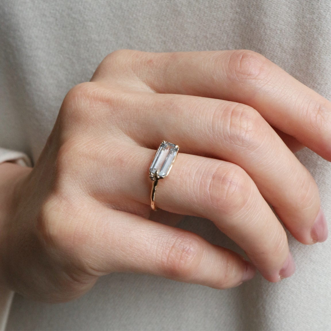 Fillyjonk(フィリフヨンカ) Moss ring | バイカラートパーズ Fillyjonk(フィリフヨンカ) Moss ring | バイカラートパーズ