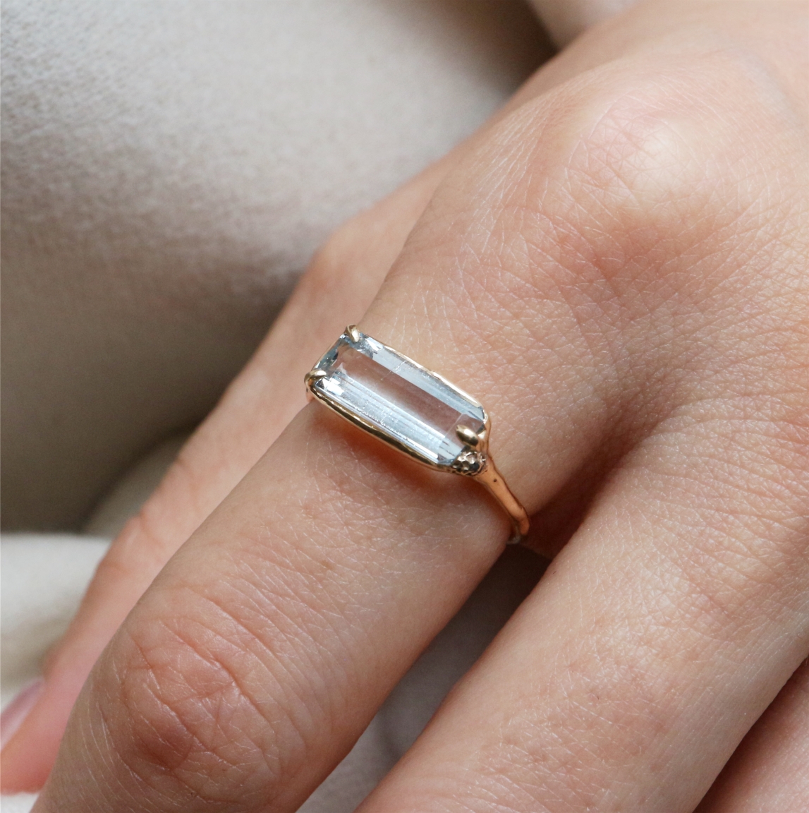 Fillyjonk(フィリフヨンカ) Moss ring | バイカラートパーズ Fillyjonk(フィリフヨンカ) Moss ring | バイカラートパーズ