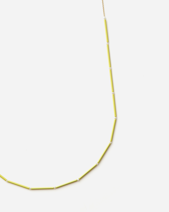 Dot Necklace Yellow  | ѡ 󥰥ͥå쥹
