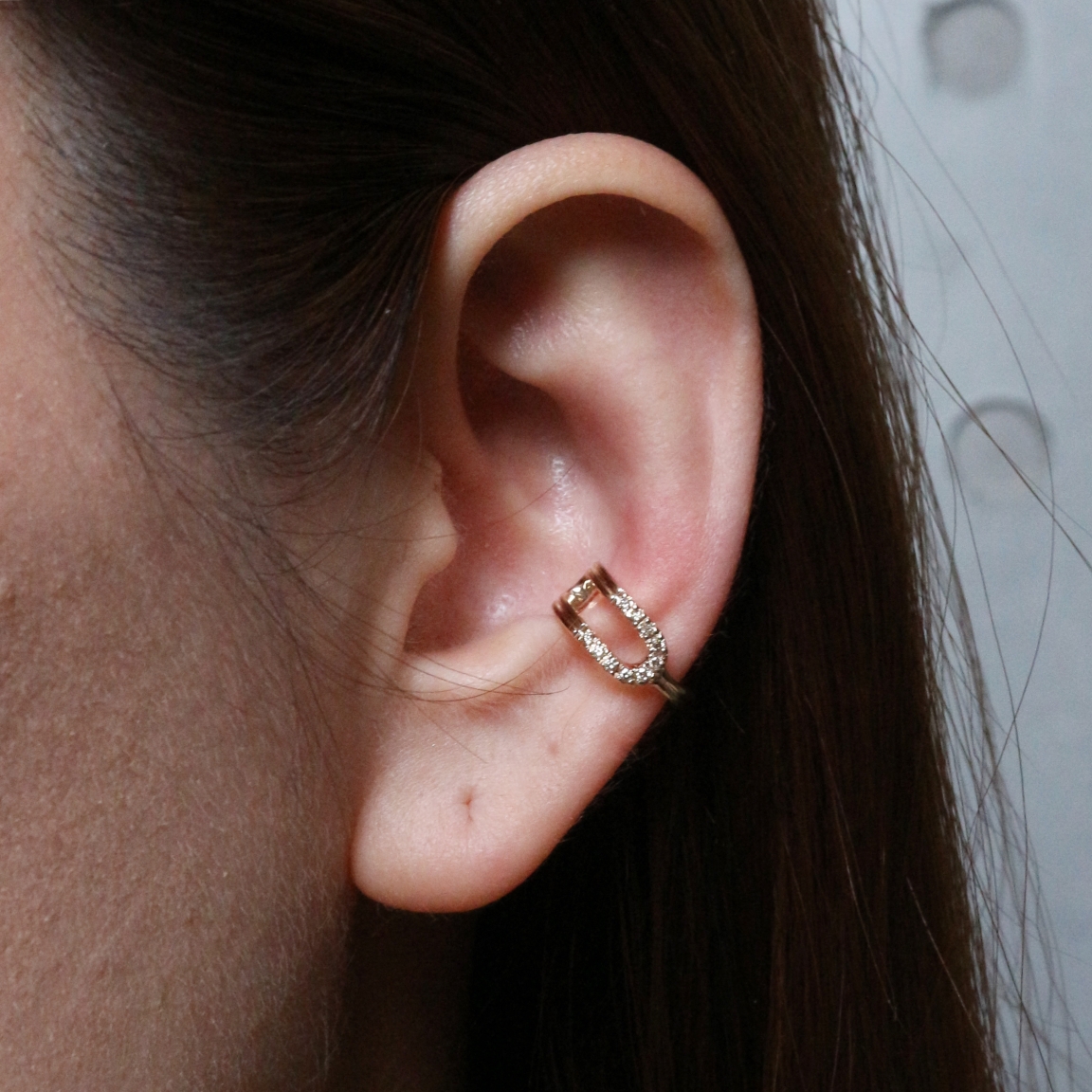 Hirotaka(ヒロタカ) Beluga Oblong Diamond Ear Cuff Hirotaka(ヒロタカ) Beluga Oblong Diamond Ear Cuff