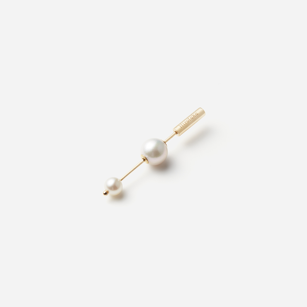 Hirotaka(ヒロタカ) Mini Spear Pearl Earring | パール ピアス Hirotaka(ヒロタカ) Mini Spear Pearl Earring | パール ピアス