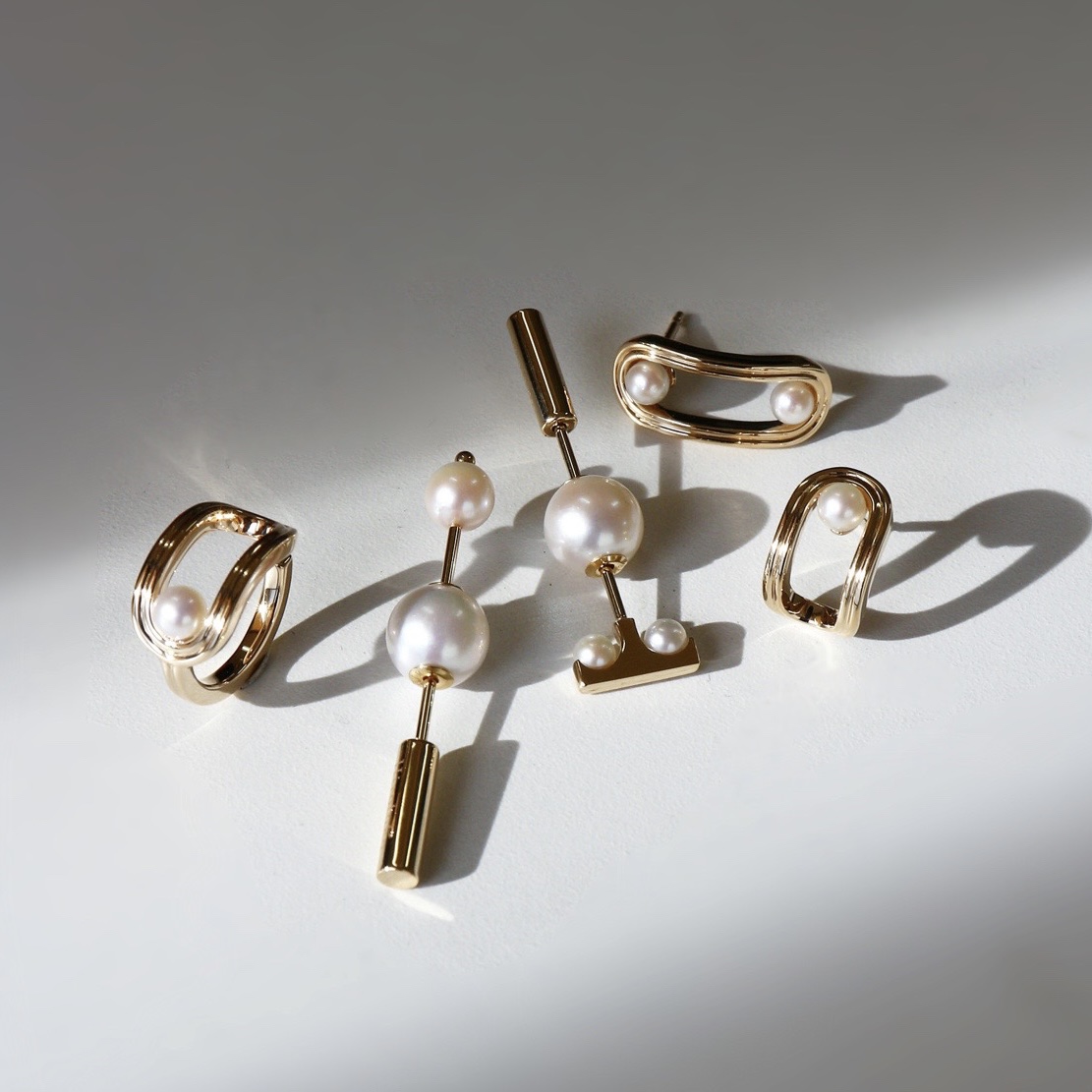 Hirotaka(ヒロタカ) Mini Spear Pearl Earring | パール ピアス Hirotaka(ヒロタカ) Mini Spear Pearl Earring | パール ピアス