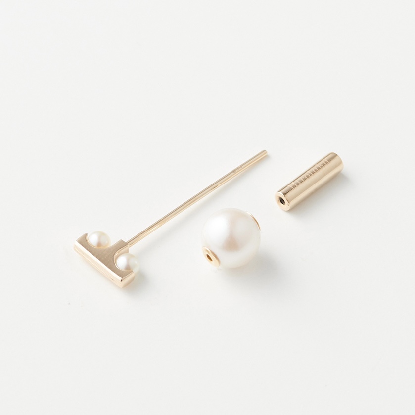 Hirotaka(ヒロタカ) Mini Spear Pearl Earring | パール ピアス Hirotaka(ヒロタカ) Mini Spear Pearl Earring | パール ピアス