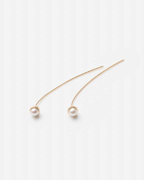 Smile Series Pearl Earrings  | パール ピアス